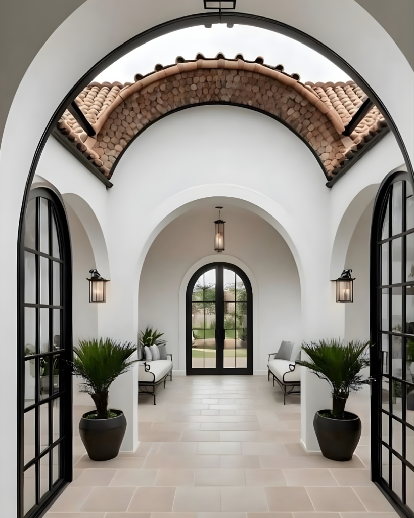 Mediterranean Arch, Modern Mediterranean, Interior Design, Architectural Arch