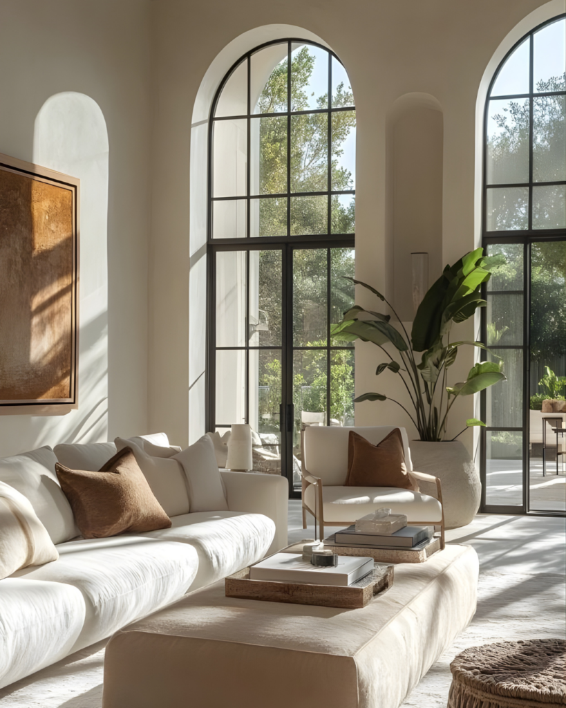 Mediterranean Arch, Modern Mediterranean, Interior Design, Architectural Arch