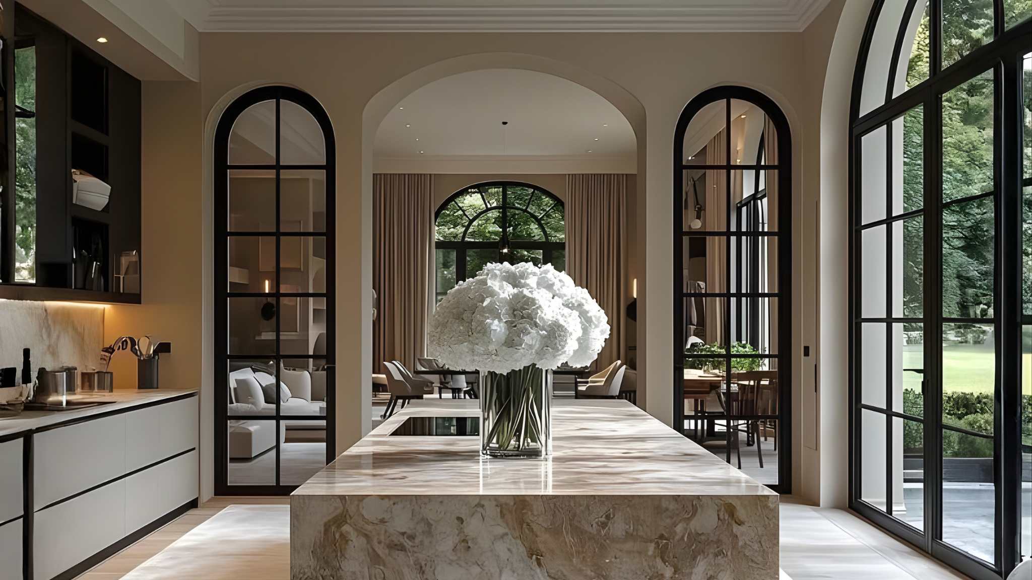Mediterranean Arch, Interior Design