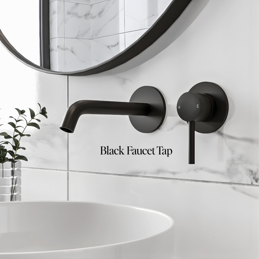 Black Accents Interior Design, Living Room, Monochrome Design, Luxury and Modern Living Room Interior